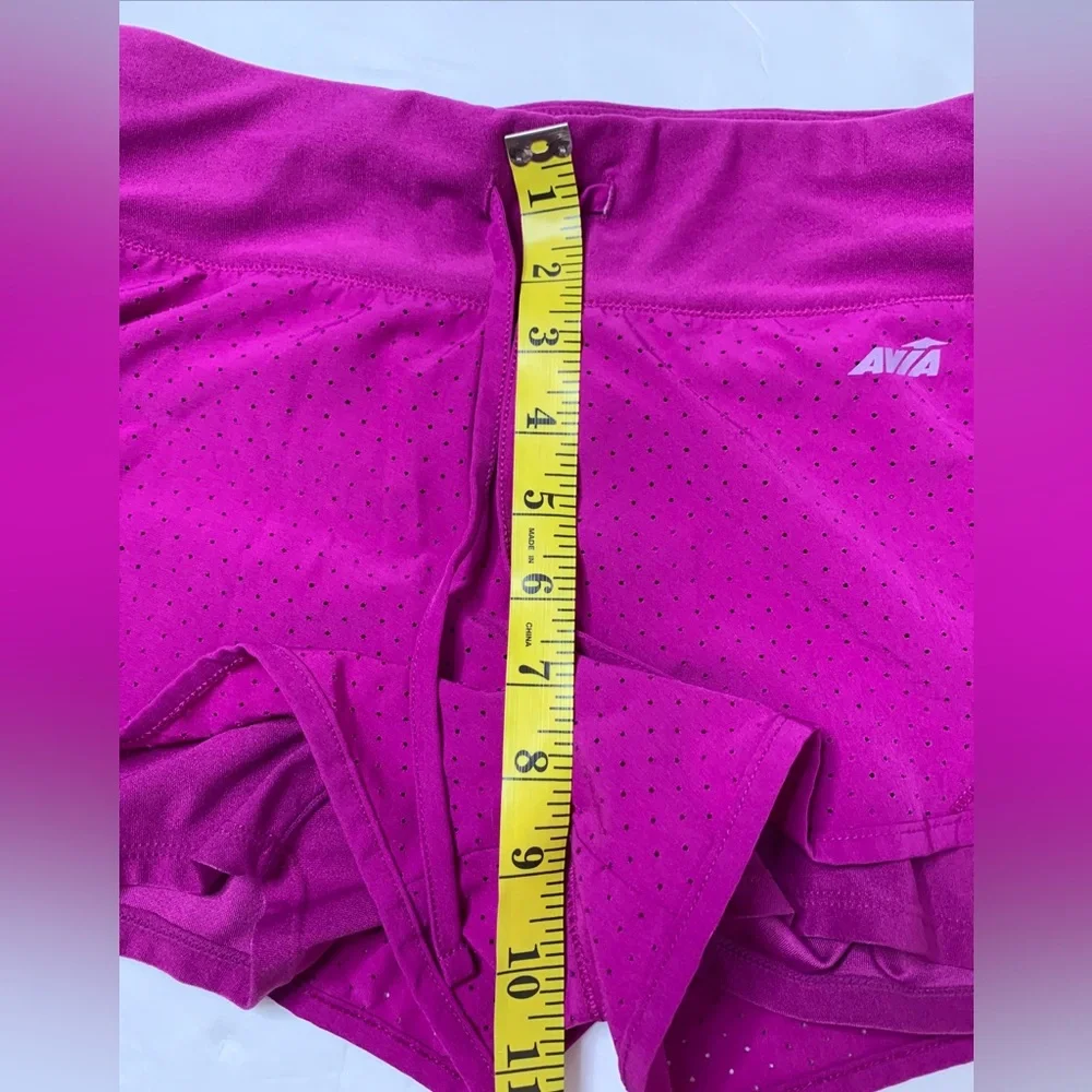 Avia Womens 2 In 1 Running Shorts Size XS Gym - Picture 6 of 9